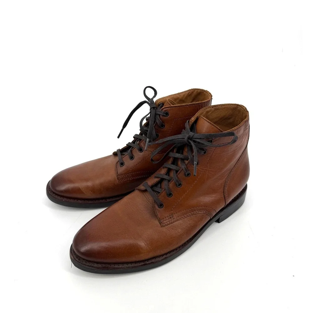 Thursday Boot Co The President Men Brown Leather Lace Up Boots BRDYPRES Sz 10